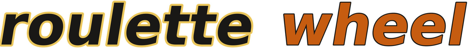 roulette wheel logo